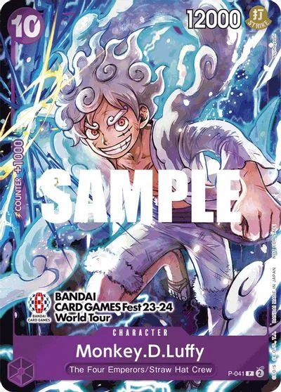 Monkey.D.Luffy [Bandai Card Games Fest] P-041