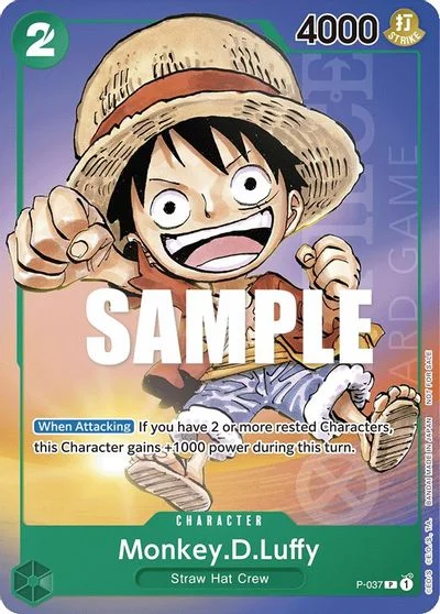 Monkey.D.Luffy [Gen Con] P-037