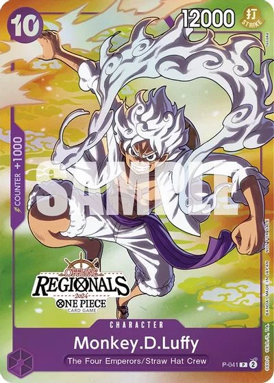 Monkey.D.Luffy [Offline Regionals] P-041
