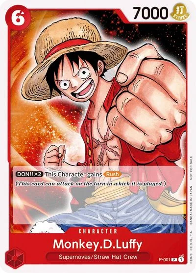Monkey.D.Luffy [Promotion] P-001