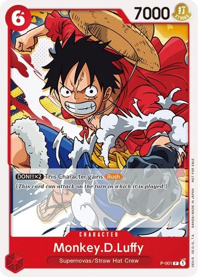Monkey.D.Luffy [Super Pre-Release] P-001