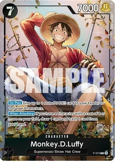 Monkey.D.Luffy [Tin Pack Set Vol. 2] P-075