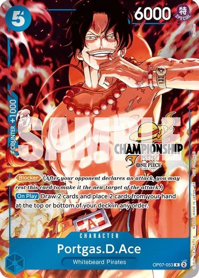 Portgas.D.Ace [Championship] OP07-053