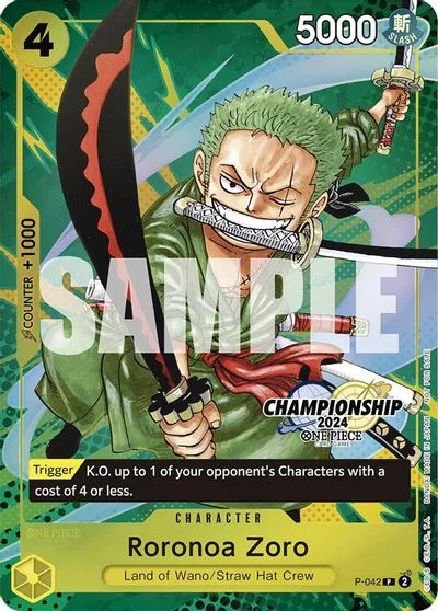 Roronoa Zoro [Event] P-042