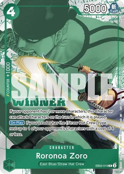 Roronoa Zoro [Winner] EB02-019