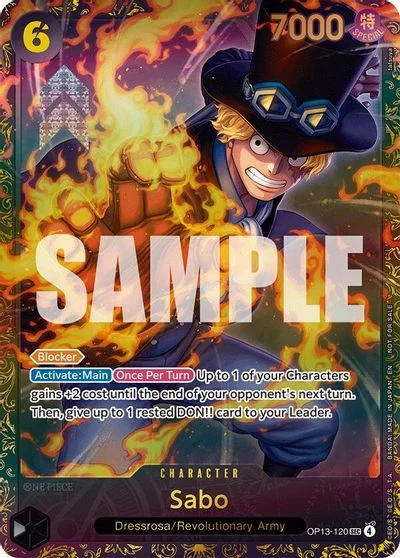 Sabo [Store Treasure Cup] OP13-120