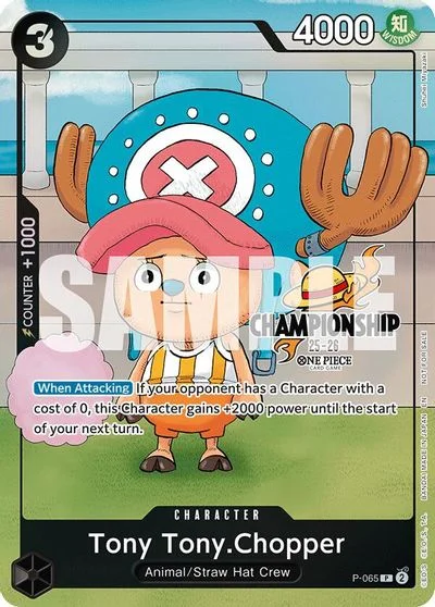 Tony Tony.Chopper [CS 25-26 Event Pack - Finalist] P-065