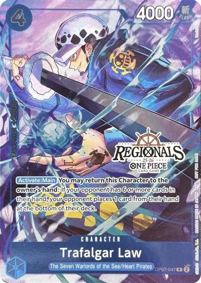 Trafalgar Law [Regionals Textured Chase] OP07-047