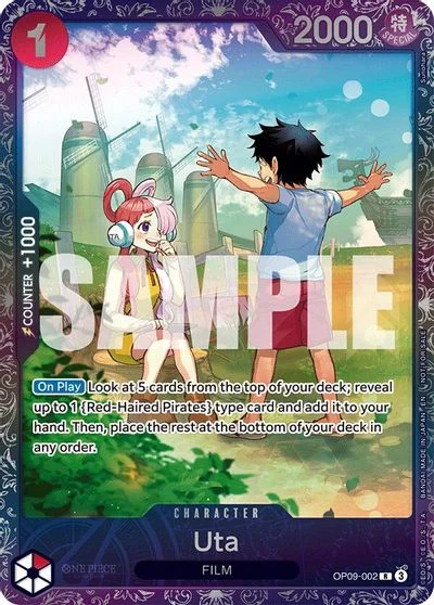 Uta [Treasure Cup] OP09-002