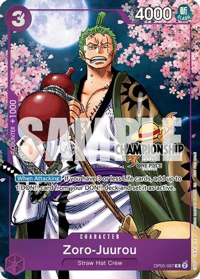 Zoro-Juurou [Championship 25-26 Finalist] OP05-067