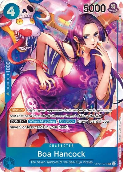 Boa Hancock [Alternate Art] OP01-078