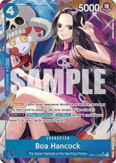 Boa Hancock [Alternate Art PRB01] OP01-078