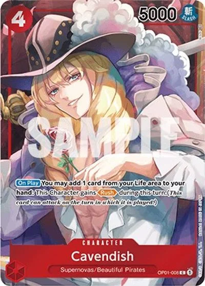 Cavendish [Box Topper] OP01-008