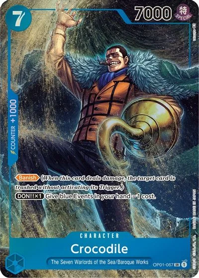 Crocodile [Alternate Art] OP01-067