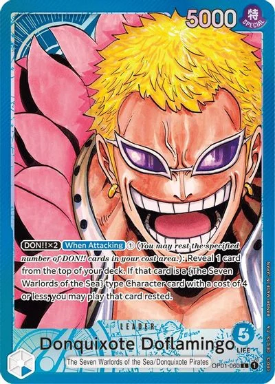 Donquixote Doflamingo [Alternate Art] OP01-060