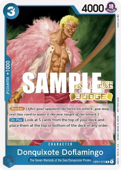 Donquixote Doflamingo [Judge] OP01-073