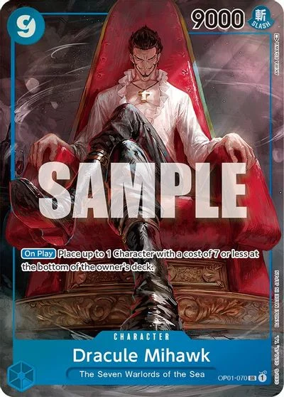 Dracule Mihawk [Alternate Art] OP01-070