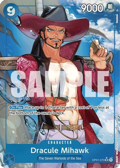 Dracule Mihawk [Alternate Art PRB01] OP01-070