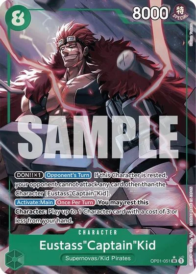 EustassCaptainKid [Full Art PRB01] OP01-051