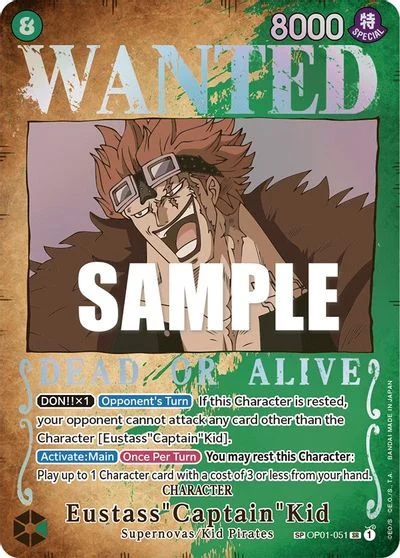 EustassCaptainKid [Wanted] OP01-051