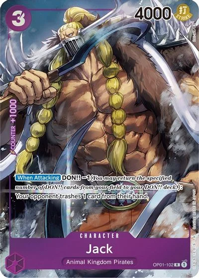 Jack [Alternate Art] OP01-102