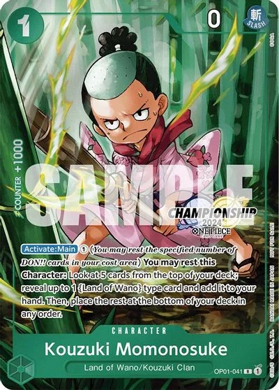 Kouzuki Momonosuke OP01-041