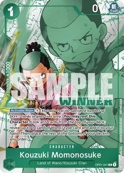 Kouzuki Momonosuke [Winner] OP01-041