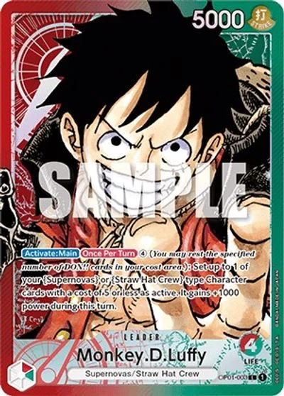 Monkey.D.Luffy [Alt Art] OP01-003
