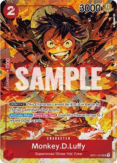 Monkey.D.Luffy [Alternate Art] OP01-024