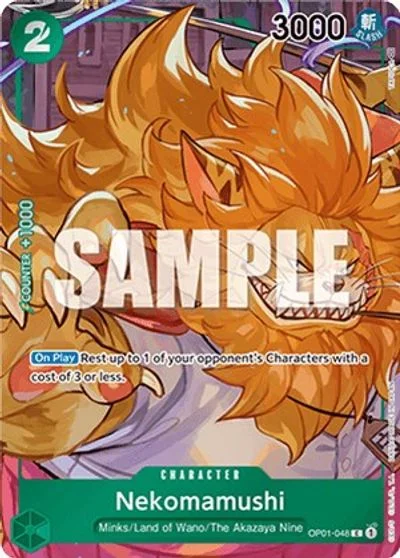 Nekomamushi [Box Topper] OP01-048