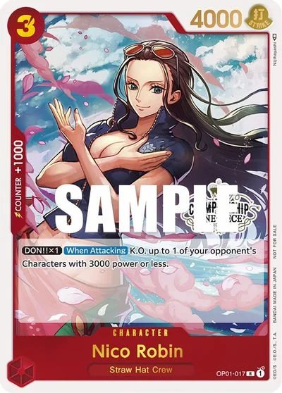 Nico Robin [Store Championship] OP01-017