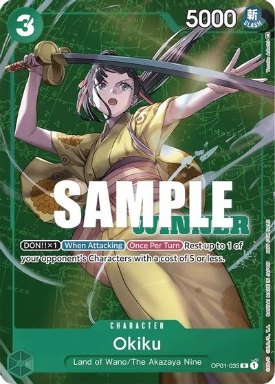 Okiku [Tournament Winner] OP01-035