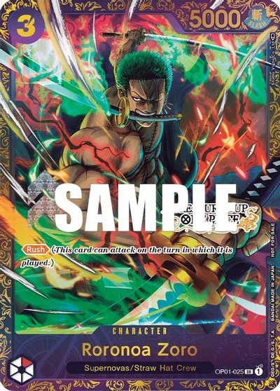 Roronoa Zoro OP01-025