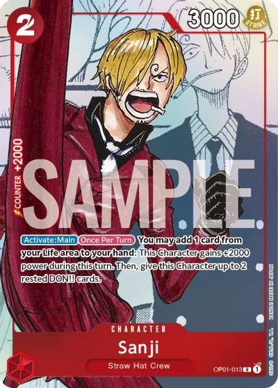 Sanji [Alternate Art] OP01-013