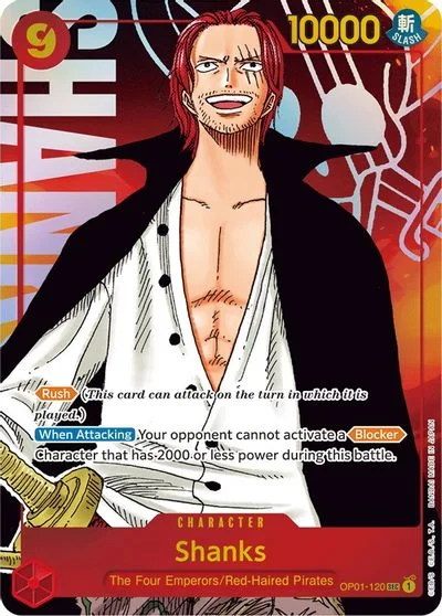 Shanks [Alternate Art] OP01-120