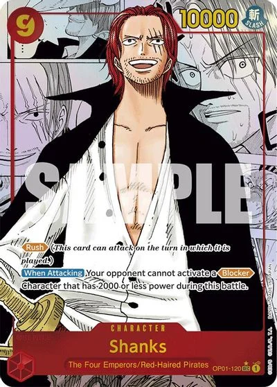 Shanks [Manga PRB01] OP01-120