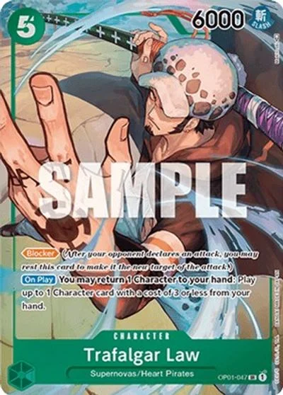 Trafalgar Law [Alternate Art] OP01-047