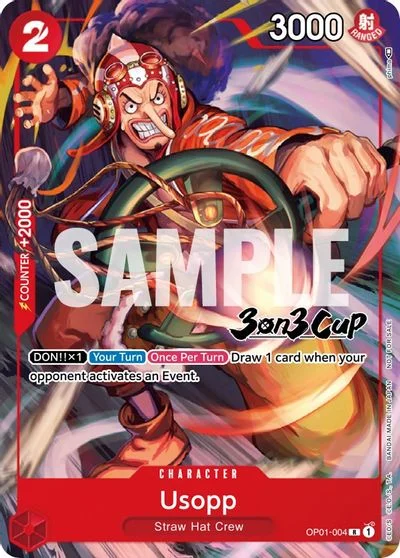 Usopp [3-on-3 Cup] OP01-004