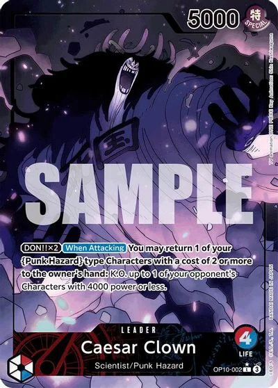 Caesar Clown [Alternate Art] OP10-002
