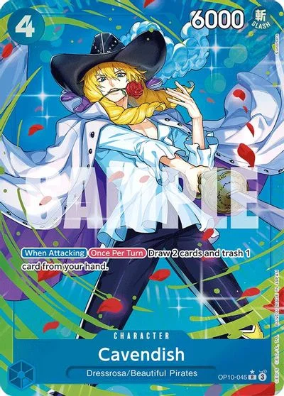 Cavendish [Alternate Art] OP10-045