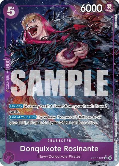 Donquixote Rosinante [Alternate Art] OP10-072