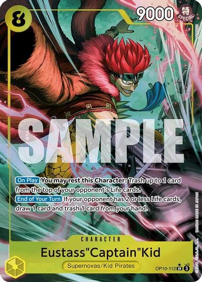 EustassCaptainKid [Alternate Art] OP10-112
