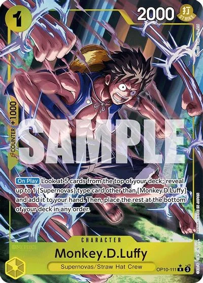 Monkey.D.Luffy [Alternate Art] OP10-111