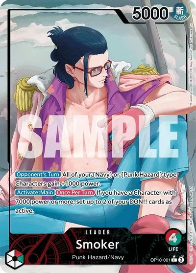 Smoker [Alternate Art] OP10-001