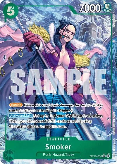 Smoker [Alternate Art] OP10-030