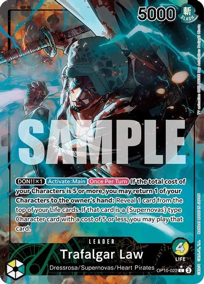 Trafalgar Law [Alternate Art] OP10-022