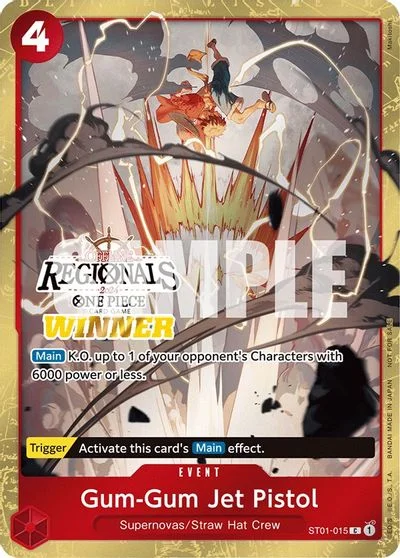 Gum-Gum Jet Pistol [Offline Winner] ST01-015