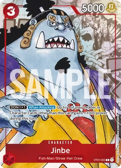Jinbe [Alternate Art] ST01-005