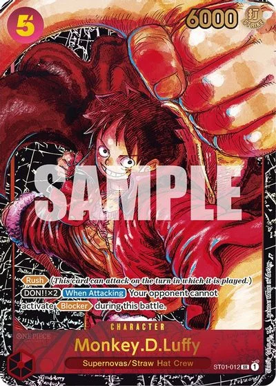 Monkey.D.Luffy [1st Anniversary] ST01-012
