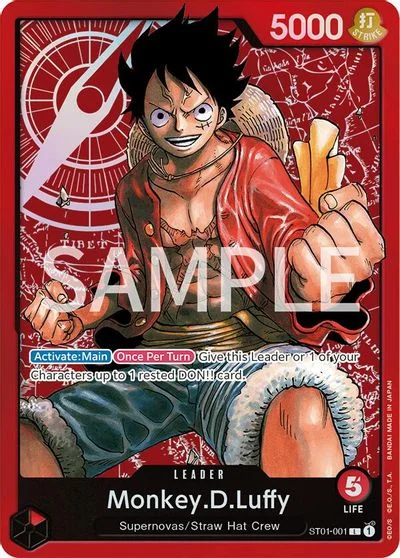 Monkey.D.Luffy [Errata] ST01-001
